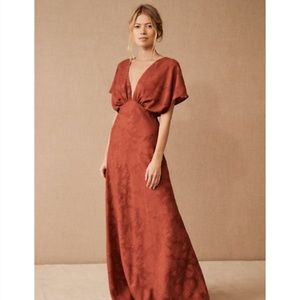 ANTHROPOLOGIE Hutch Lindy Maxi Dress
